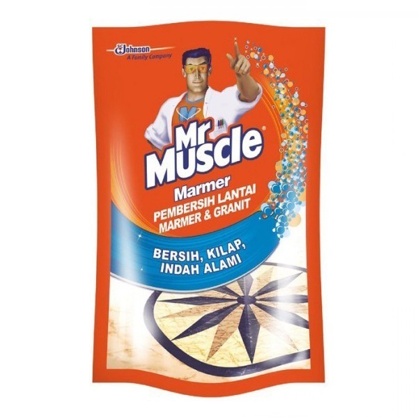 Mr. Muscle Axi Marmer Pouch 720mL / Pembersih Lantai