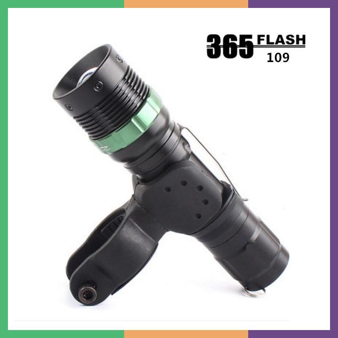 Senter Police 109 Senter Zoomin/Out Serbaguna Senterlalin 365Flash Tbe Hitam