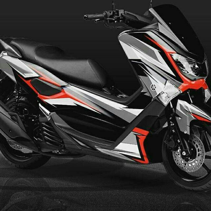 sticker decal nmax old grafis simple