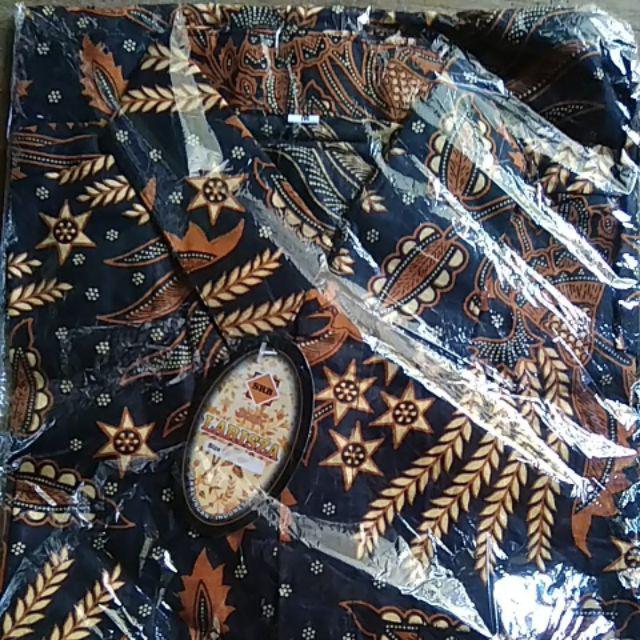 Kemeja Batik Pria/hem Batik Pria/baju Batik Modern Pria Ii Motif Mustika Ii Pbi