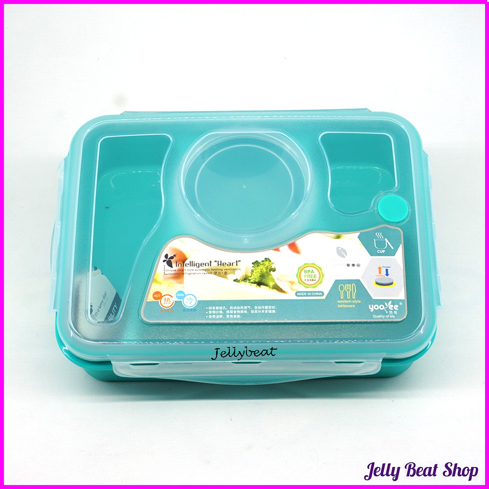 Lunch box 4 dan 5 sekat / tempat kotak makan soup sup