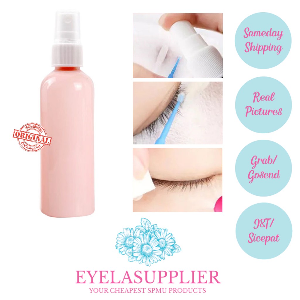 Protein Remover 100 ml Eyelash Cleanser Primer Spray Pembersih Bulumata Tanam Sambung Lash Spa