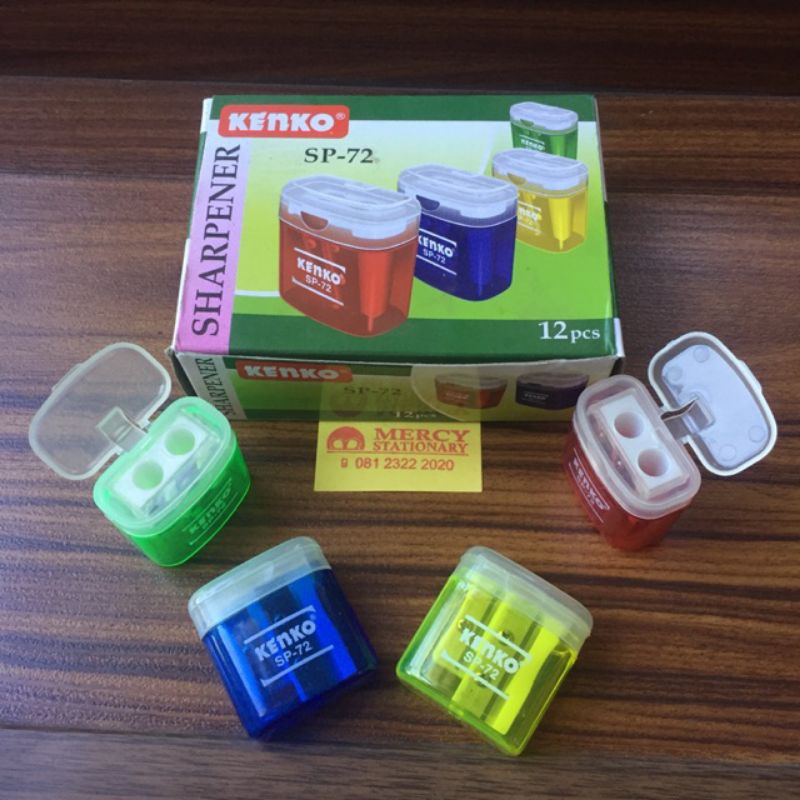 

Sharpener Kenko 2 Hole - rautan 2 lubang SP-72