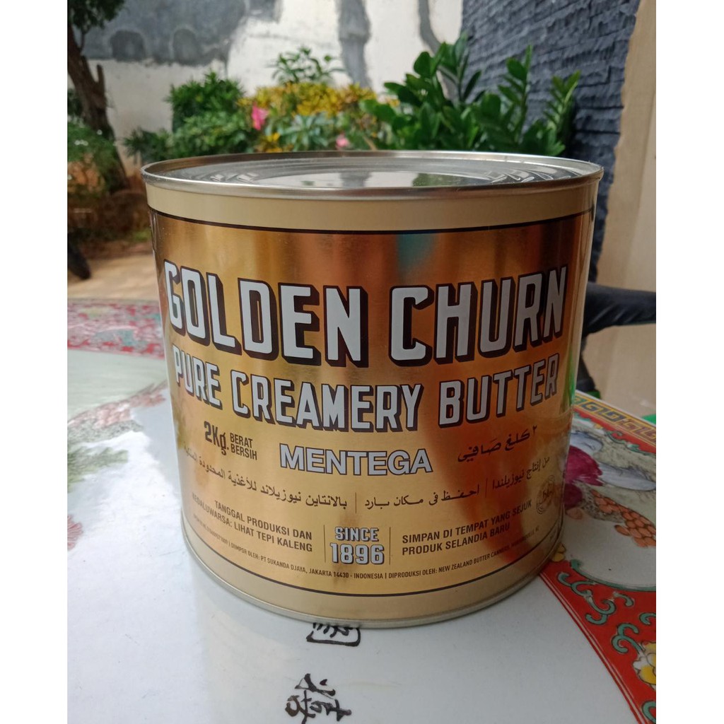 

Butter / Mentega Golden Churn Pure Creamery Butter 2 KG