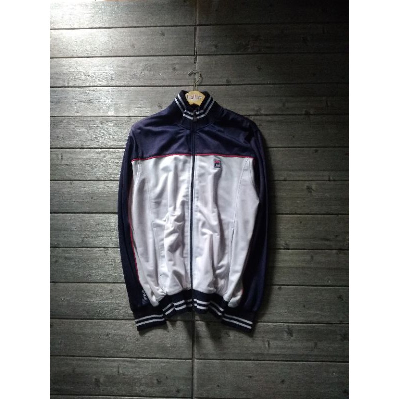 Fila Heritage Tracktop White/Navy