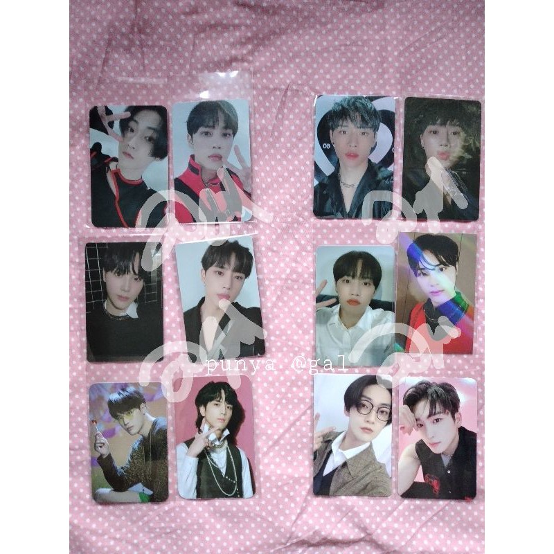 PHOTOCARD BENEFIT THE BOYZ CHASE SUNWOO HAKNYEON KEVIN SANGYEON EVERLINE MMT