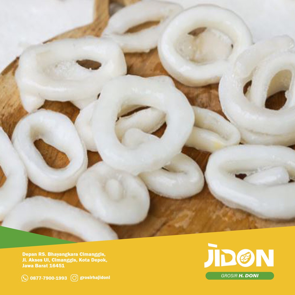 

JUAL CUMI RING/CALAMARI 500gr - 1kg