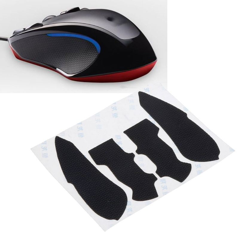 Cre 1 Set Stiker Kaki Samping Mouse Logitech G300 G300S Tahan Keringat