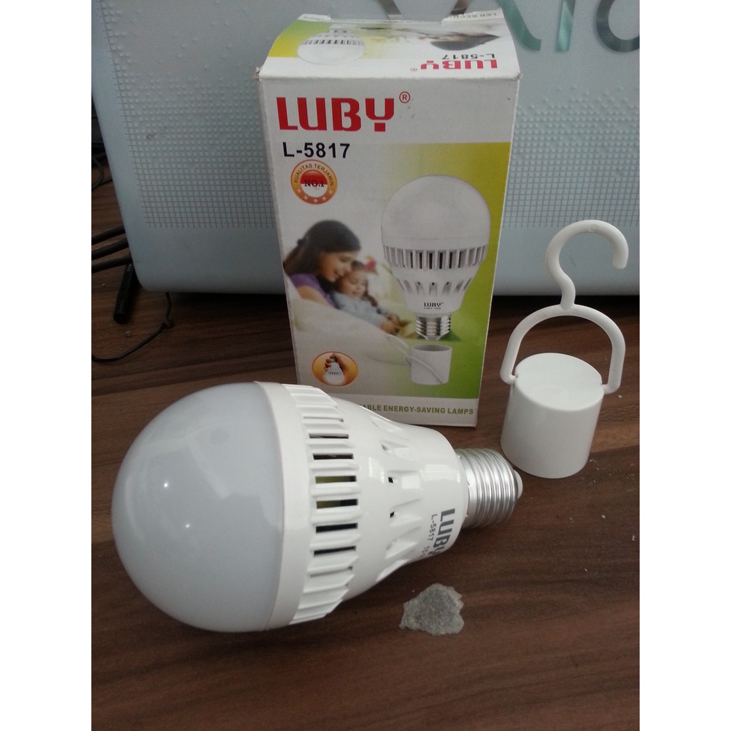 Luby Magic Lamp / Bohlam Emergency 7W L-5817 | Tahan 5 Jam !!