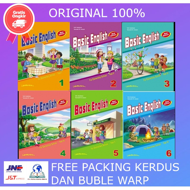 Jual Buku Basic English Kelas 1 - 6 SD | Penerbit Yudhistira | Shopee ...