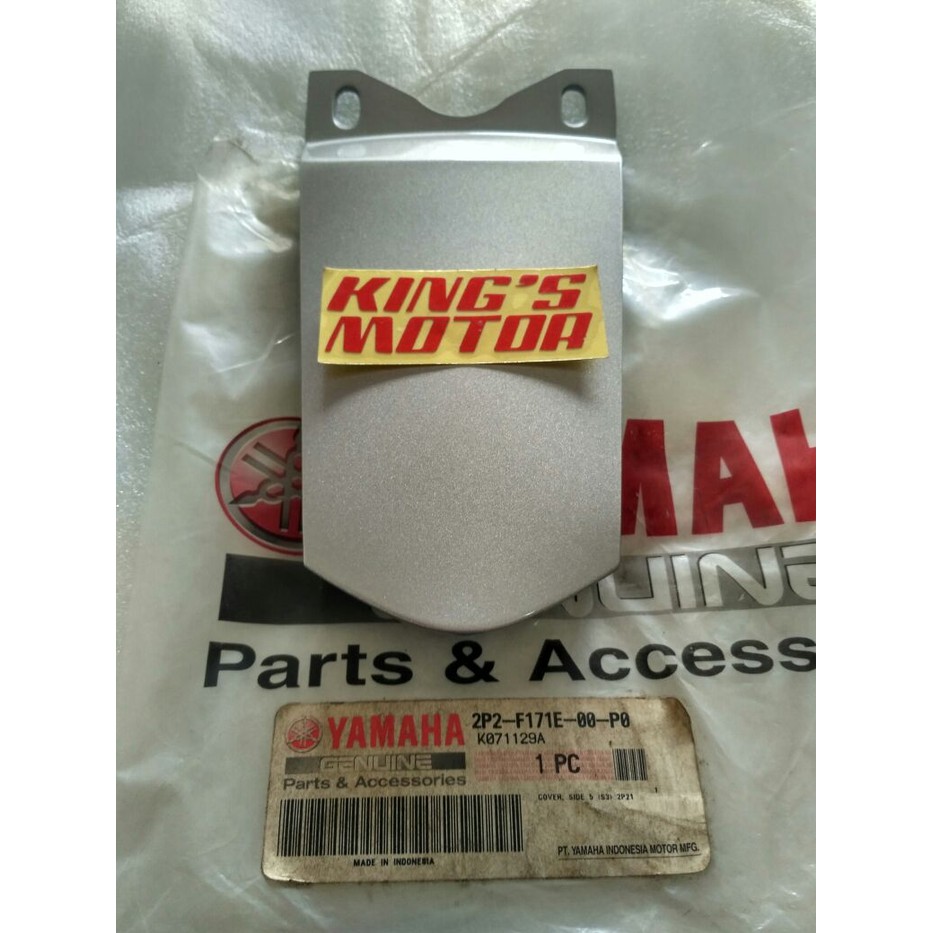 sambungan body, cover tail, stop JUPITER Z BURHAN SILVER ASLI YAMAHA ORI ORIGINAL ORISINIL