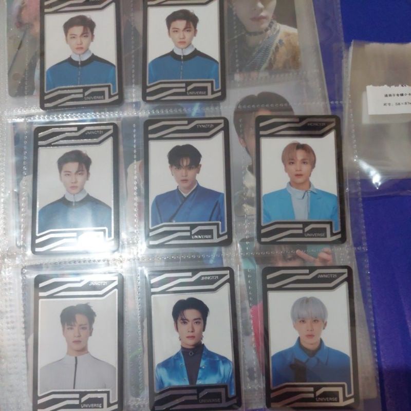 universal card uc jaemin jeno taeyong haechan jaehyun jungwoo universe jewel nct