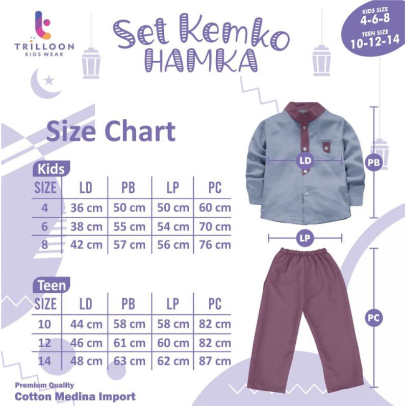 set koko hamka 468101214