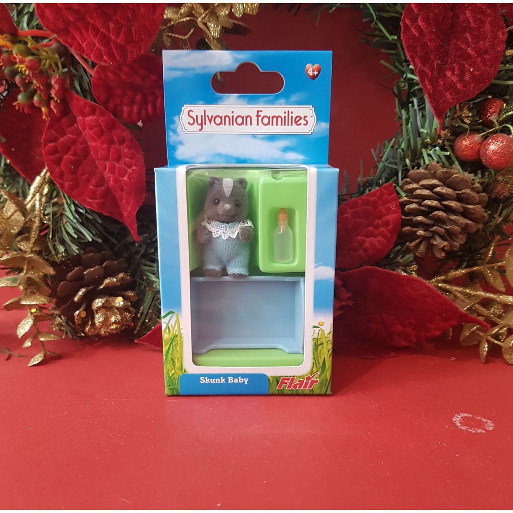 Sylvanian Families Bouquet Skunk Baby Boy
