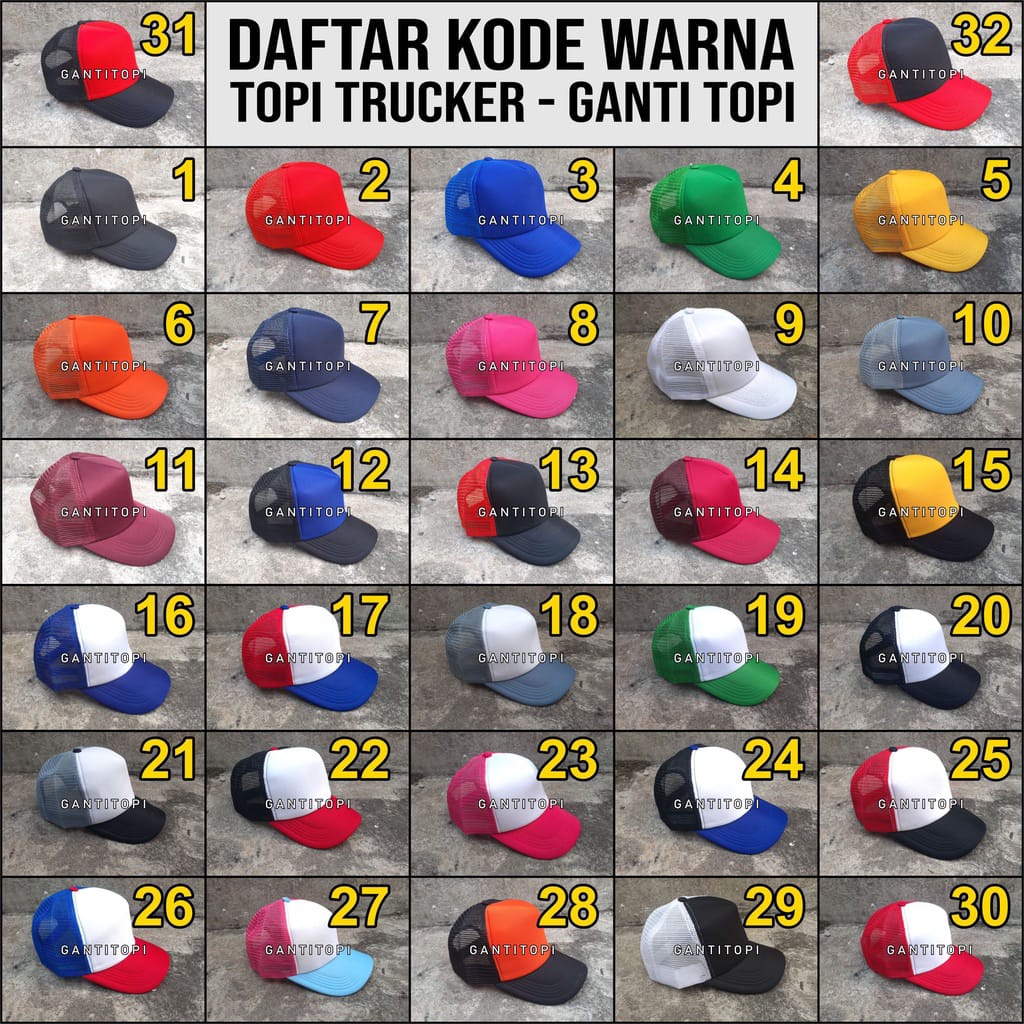 Topi Sablon Custom SATUAN - DC99