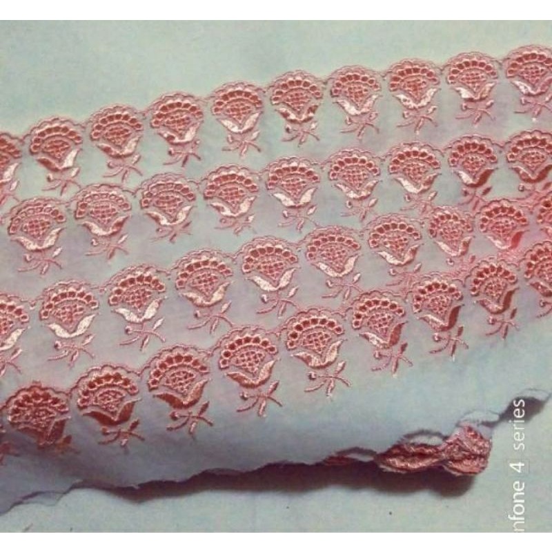 Pita Bordir Renda Tile Bordir Meteran