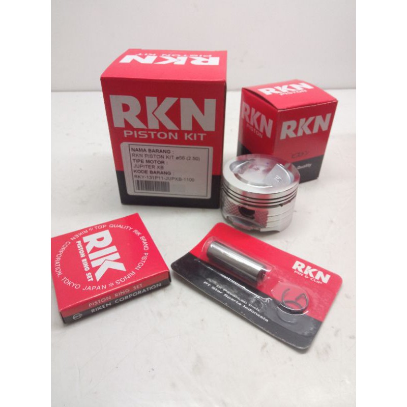 PISTON KIT JUPITER XB 53.5 54 54.5 55 55.25 56 RKN JAPAN RACING KUALITAS DIATAS FIM-2