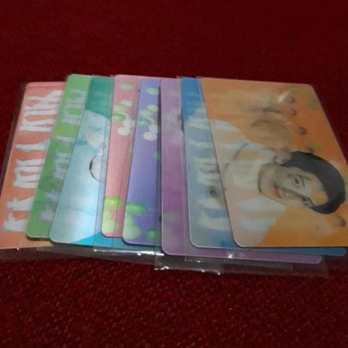 BEST SELLER EXO EXO NATURE REPUBLIC 10TH ANNIVERSARY LENTICULAR CARD