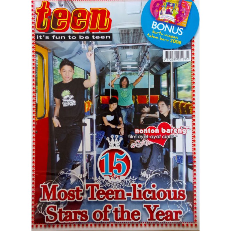 Majalah Ungu Band Teen Desember 2007