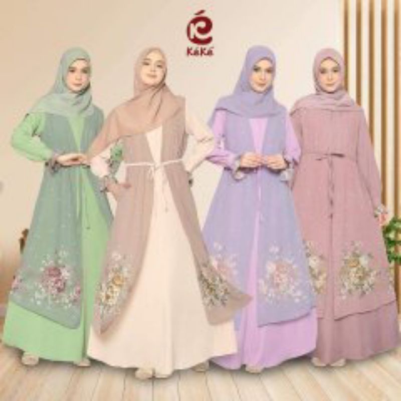 Gamis Keke Mewah Terbaru Keke Zaina Dress