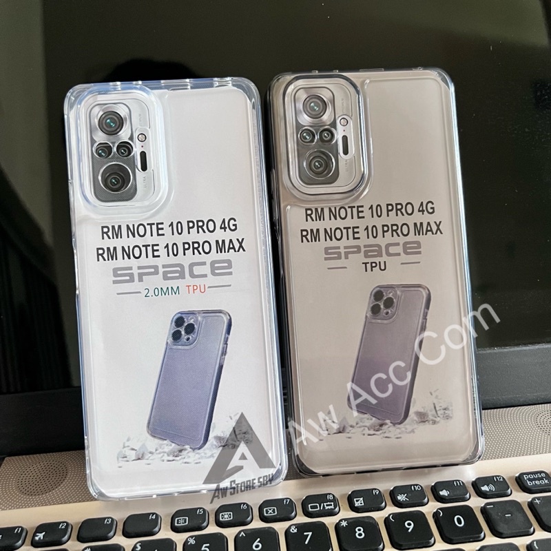 SPACE PROTECT CAMERA XIAOMI REDMI NOTE 10 PRO 4G TEBAL TRANSPARANT