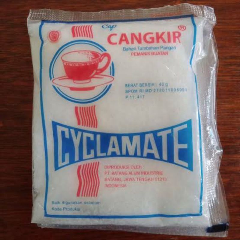 

Pemanis Makanan Cap Cangkir Cyclamate 40 gr