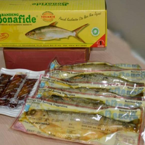 

BANDENG PRESTO BONAFIDE BERAT 1KG, OLEH-OLEH SEMARANG VN98 ￣