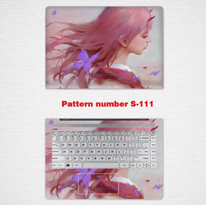 ASUS Stiker Skin Vinyl 2 Sisi DIY Untuk Laptop Lenovo Xiaoxin Air14 Huawei Glory Matebook13 Y7000 Xiaomi Dell 14 &quot;