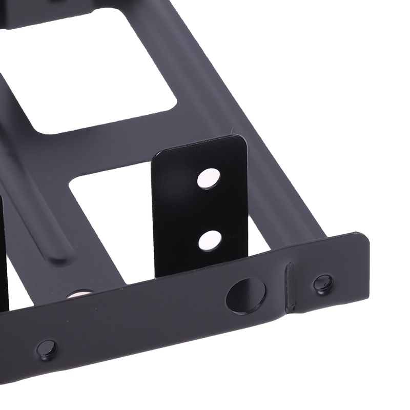 {LUCKID}Desktop 2.5 To 3.5 Hard Drive Dual Desktop SSD Mounting Bracket Internal Adapter