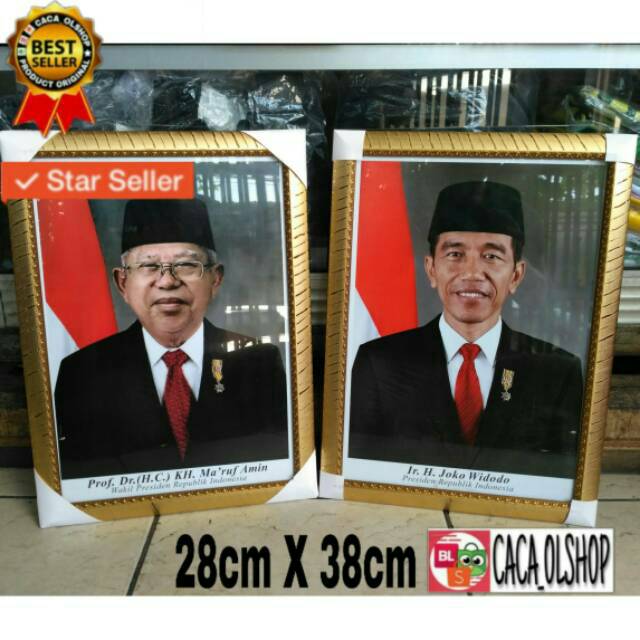 Foto Presiden Dan Wakil