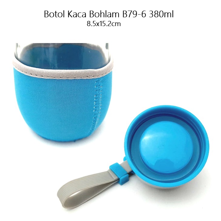 Botol Kaca Bohlam B79-6 380ml