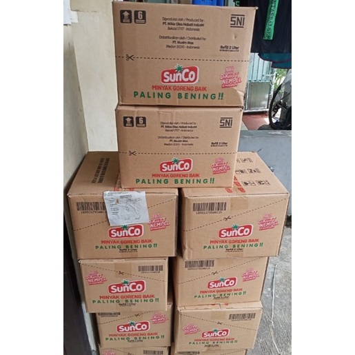 

Minyak Goreng SunCo Pouch 1L 1 dus isi 12pcs