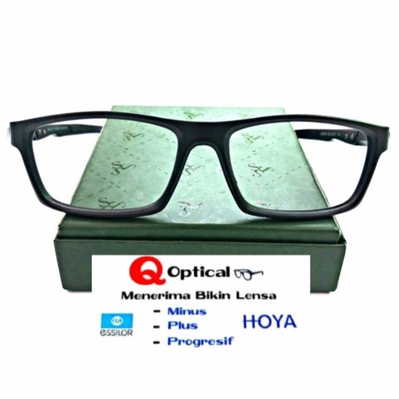 Kacamata Frame Minus Pria Sporty OX2013-C5 S54 Matte Black