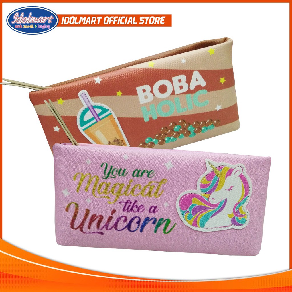 

IDOLAKU Tempat Pensil Quotes Unik - Karakter