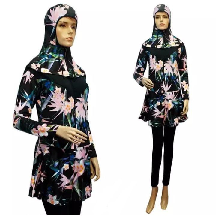 Baju Renang Motif Muslim Wanita Dewasa