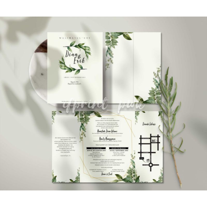 Undangan Pernikahan New Normal Undangan Unik Undangan Purwakarta Scb02 Undangan Murah Shopee Indonesia