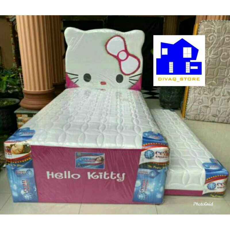 Ocean Springbed Sorong Hello Kitty Doraemon  (Untuk wilayah surabaya sidoarjo & sekitar jawa timur)