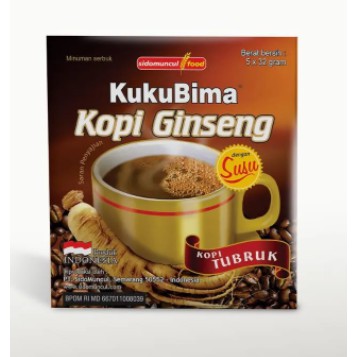 

Kuku Bima Kopi Ginseng Sidomuncul 10 s/ 32 g