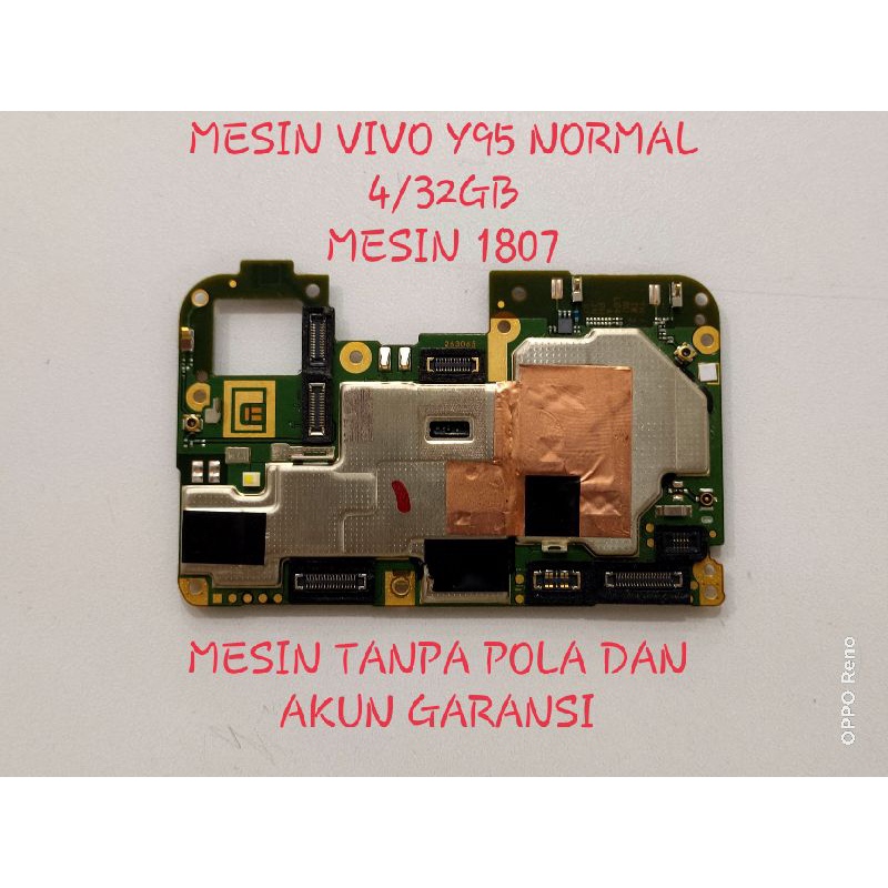 mesin vivo y95 normal mesin y95 normal mesin vivo 1807 ram 4/32gb