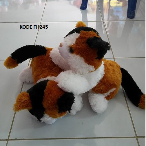 boneka kucing miniso mirip asli cina anggora china