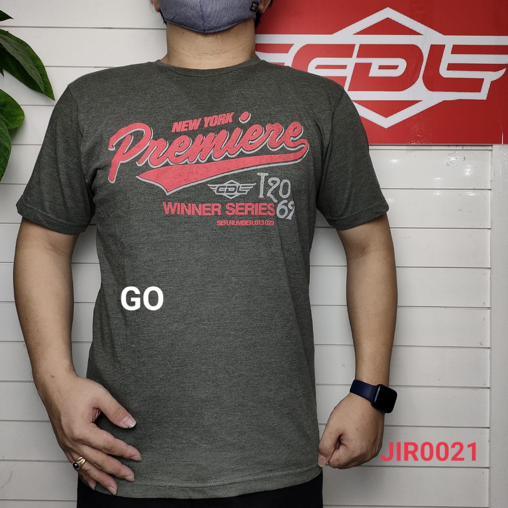 gof CDL By (CARDINAL) KAOS T-Shirt Pakaian Pria Atasan Casual Santai Original Lengan Pendek