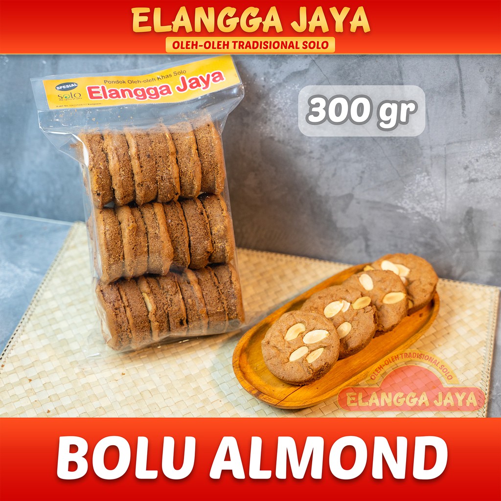 

Kue Kering Bolu Almond 300 gr