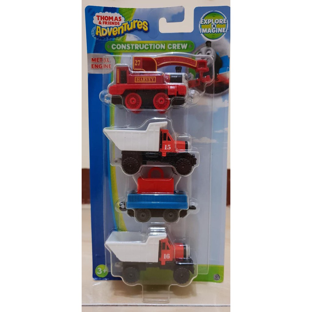 MAINAN Thomas & Friends - (original/asli) - Adventures - Construction Crew MURAH