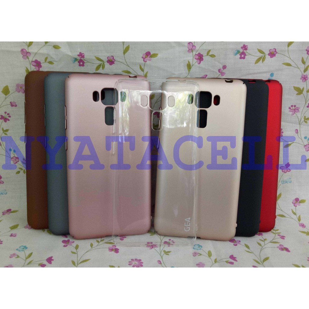 Hard Case Baby Skin Asus Zenfone 3 Laser 5.5 Soft Touch Matte Dove Gea