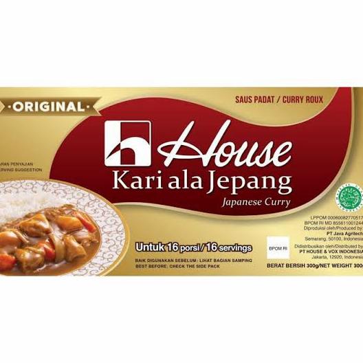 

((((()paling dicari] HOUSE CURRY ROUX / BUMBU KARI ALA JEPANG 300gr HALAL