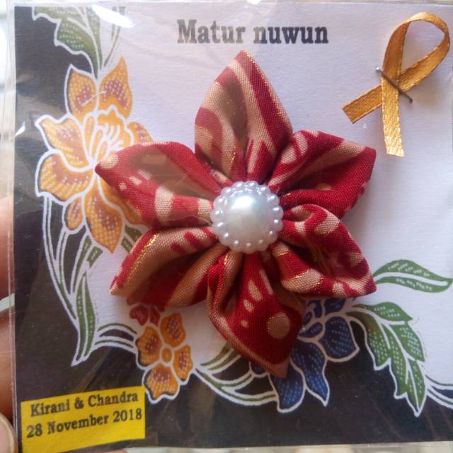 Bros Batik Etnik, Bros Cantik, Souvenir Pernikahan Murah,Bros Mini, Bros Imut, Bros Jilbab