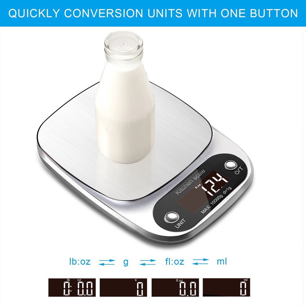 Taffware Timbangan Dapur Digital Kitchen Scale 10kg 1g - Z2S