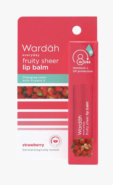 Wardah everyday fruity sheer lipbalm