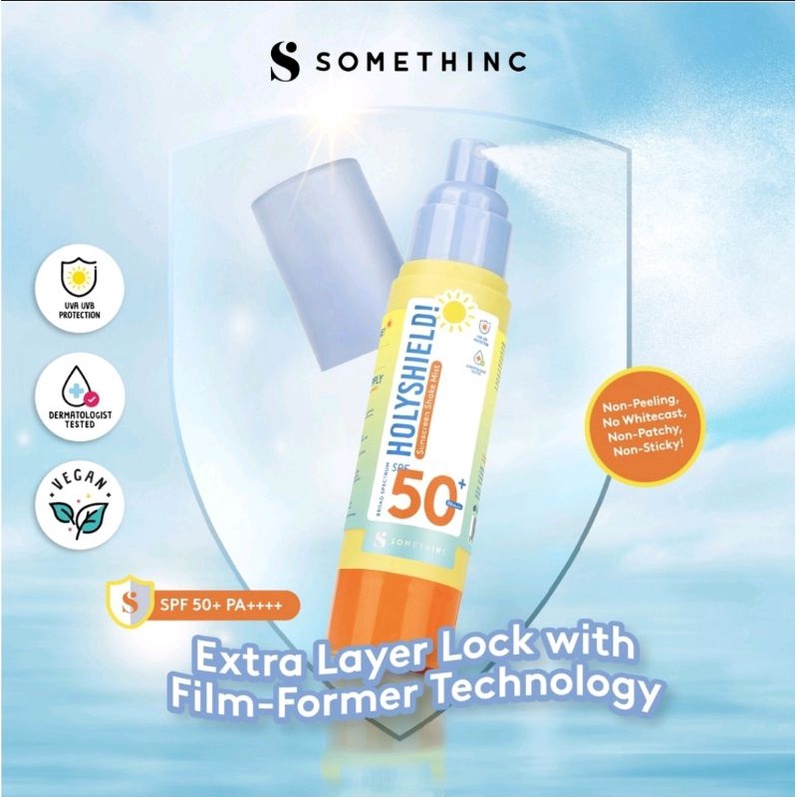 SOMETHINC EFFORTLESS TOUCH UP (Sunscreen Serum + Sunscreen Mist) Bundle