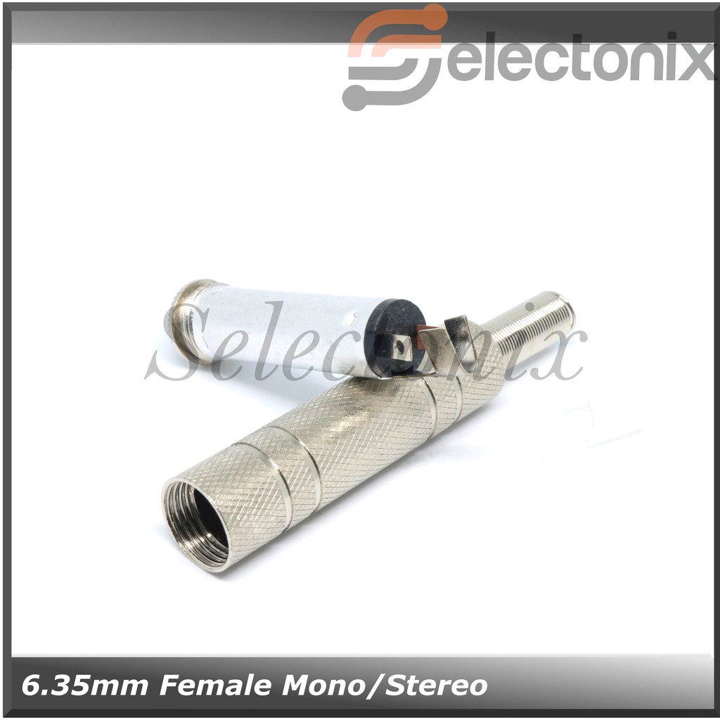 Jack Audio Female 1/4&quot; Stereo Per